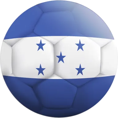 Autocollant Ballon De Foot Honduras