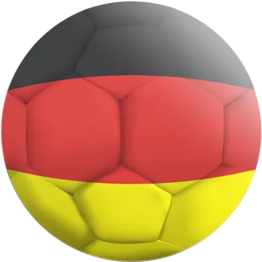 Autocollant Ballon De Foot Allemagne