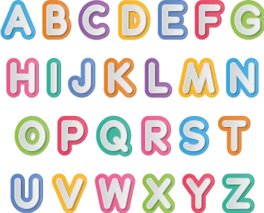 Autocollant Lettre D'alphabet