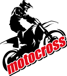 Autocollant motocross