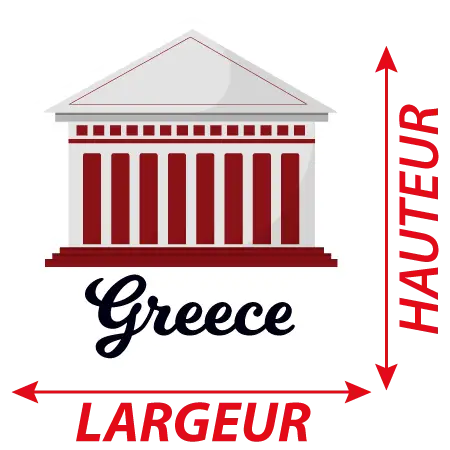 Détail Sticker greece