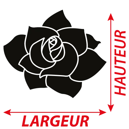 Détail Sticker Fleur
