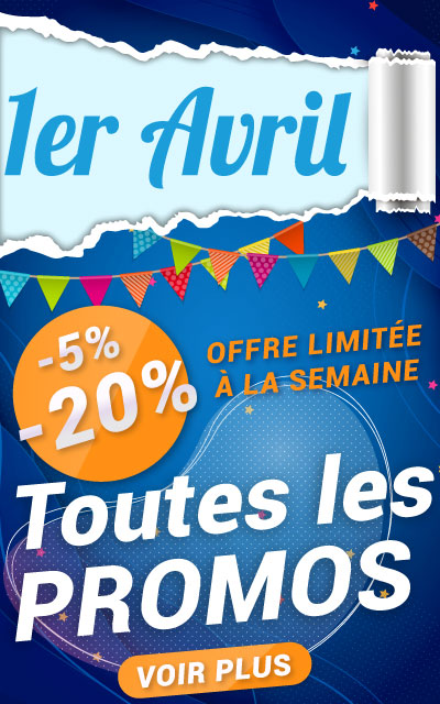 Les Promotion du 01-04 - Boutique ZoneStickers